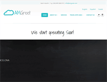 Tablet Screenshot of amgreet.com